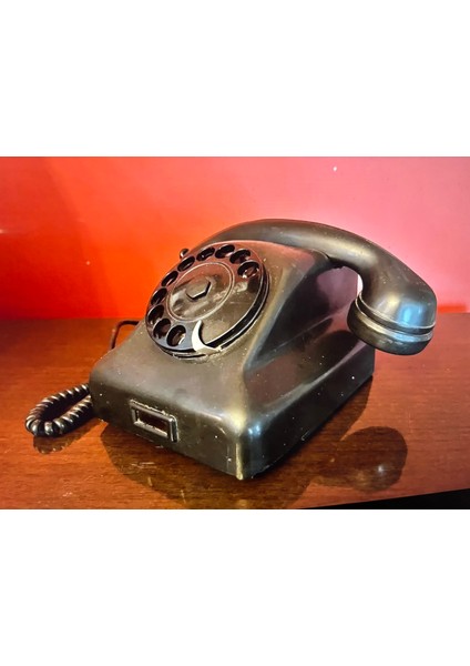 1940'LAR Iskra Ata 2 Çevirmeli Analog Siyah Telefon fiyatları