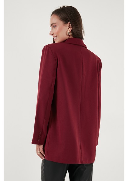 Relaxed Fit Mono Yaka Cepli Blazer Ceket Bayan Ceket 611BC00132