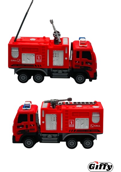 Oyuncak Uzaktan Kumandalı Itfaiye Şarjlı Işıklı Full Fonksiyon Merdivenli Su Hortumlu Vinçli Model fırsatları