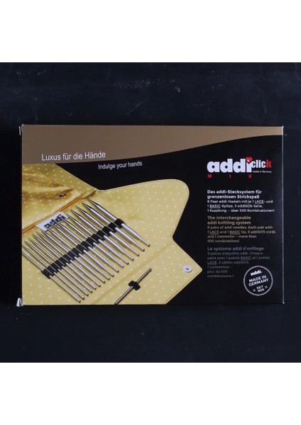 Addi Click Mix Değiştirilebilir Misinalı Şiş Seti indirimleri