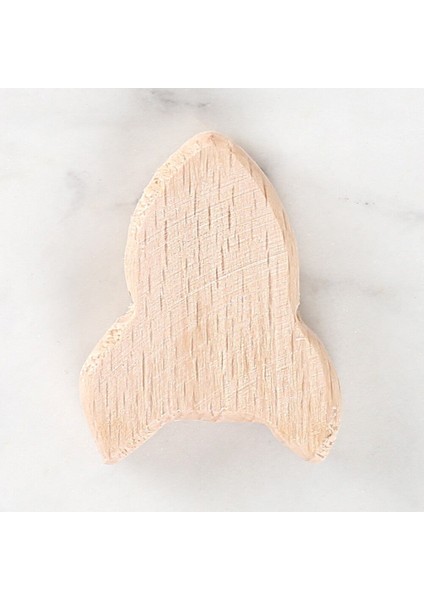 Crafts Roket Figürlü Ahşap Boncuk