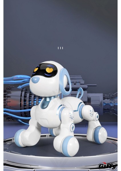 Oyuncak Full Fonksiyon Uzaktan Kumandalı El Sensörlü Şarjlı Işıklı Müzikli Dansçı Robot Köpek