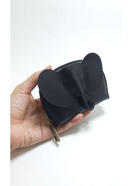 Fil Şekilli Gerçek Deri Kartlık – Bereket ve Şans Sembolü Akordeon modelleri