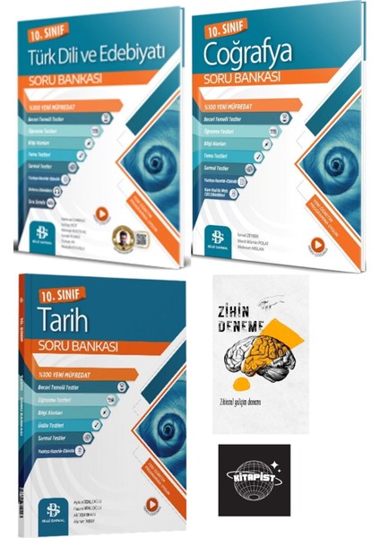 Bilgisarmal 10.sınıf Edebiyat-Tarih-Coğrafya Soru Bankası Yeni MÜFREDAT+ZİHİNDENEME-KS399