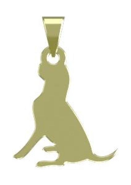 14 Ayar Altın Köpek Kolye Ucu 0.3 Gr, KC16415 Kodlu modelleri