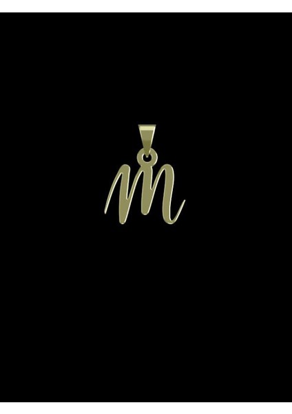 14 Ayar Altın M Harfi Kolye Ucu 0.3 Gr, KC12316 Kodlu fiyatları