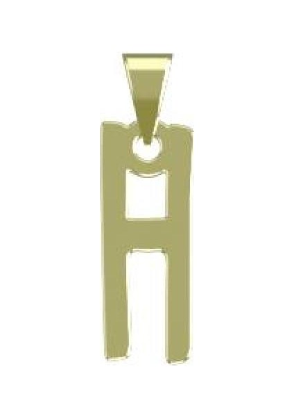 14 Ayar Altın H Harfi Kolye Ucu 0.3 Gr, KC16815 Kodlu modelleri
