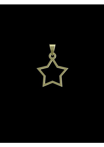 14 Ayar Altın Yıldız Kolye Ucu 0.3 Gr, KC15355 Kodlu fiyatları