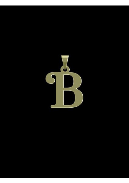 14 Ayar Altın B Harfi Kolye Ucu 0.3 Gr, KC17199 Kodlu fiyatları
