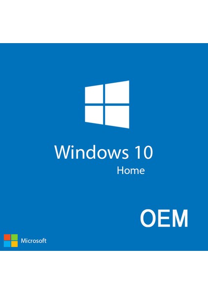 Windows 10 Home Oem Dijital Lisans - Online Etkinleştirme