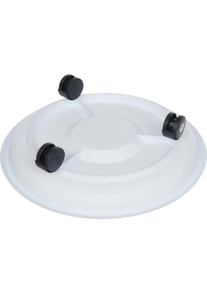 SO-TT02 Tekerlekli Saksı Tabağı No 2 Beyaz 3 Adet modelleri