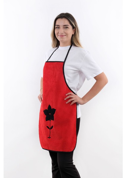 Renkli Nakışlı Sıvı Geçirmez Mutfak Önlüğü, Şık ve Koruyucu Tasarım fiyatları