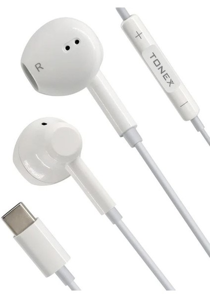 G5 Type-C Girişli Stereo Kablolu Kulaklık Süper Extra Bass