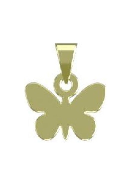 14 Ayar Altın Kelebek Kolye Ucu 0.3 Gr, KC10442 Kodlu modelleri