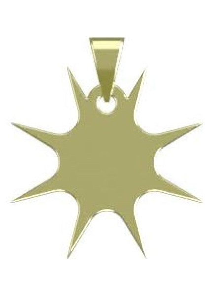 14 Ayar Altın Yıldız Kolye Ucu 0.3 Gr, KC15522 Kodlu modelleri