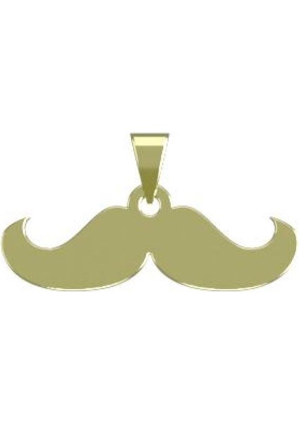 14 Ayar Altın Bıyık Kolye Ucu 0.3 Gr, KC17223 Kodlu modelleri