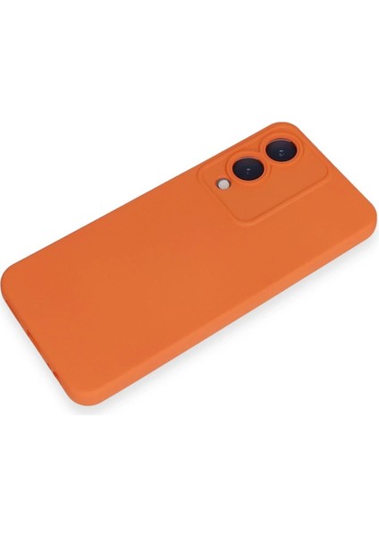 Vivo Y17S Kılıf Nano Içi Kadife Silikon - Turuncu - NX8243-5333 fırsatları