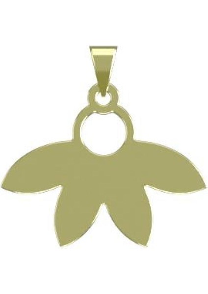 14 Ayar Altın Çiçek Kolye Ucu 0.3 Gr, KC11065 Kodlu modelleri