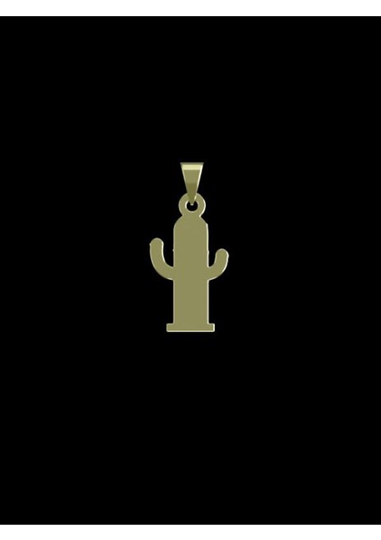 14 Ayar Altın Kaktüs Kolye Ucu 0.3 Gr, KC14612 Kodlu fiyatları