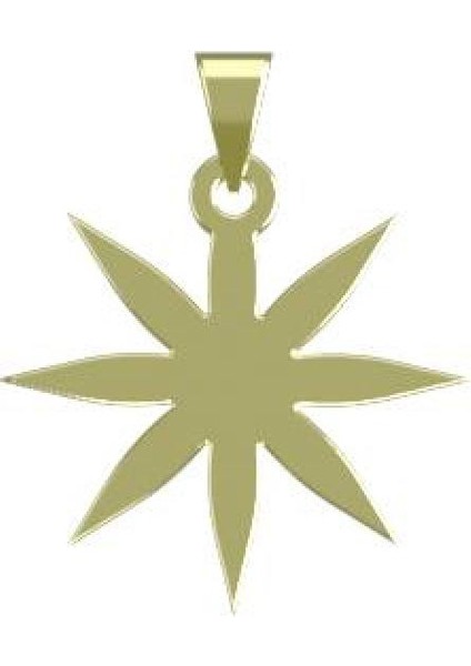 14 Ayar Altın Yıldız Kolye Ucu 0.3 Gr, KC15540 Kodlu modelleri