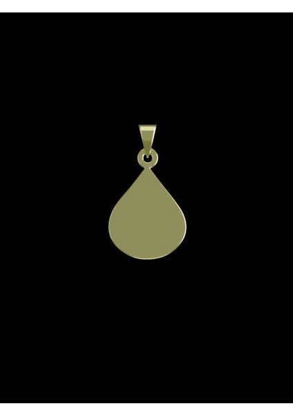 14 Ayar Altın Gözyaşı Damlası Kolye Ucu 0.3 Gr, KC12417 Kodlu fiyatları
