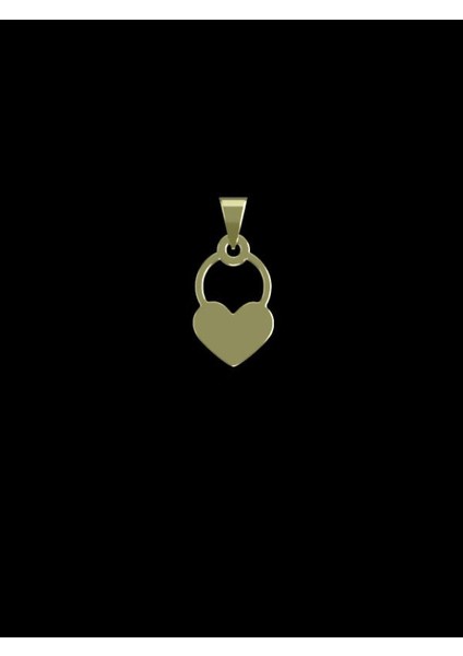 14 Ayar Altın Kalp Kolye Ucu 0.3 Gr, KC10168 Kodlu fiyatları
