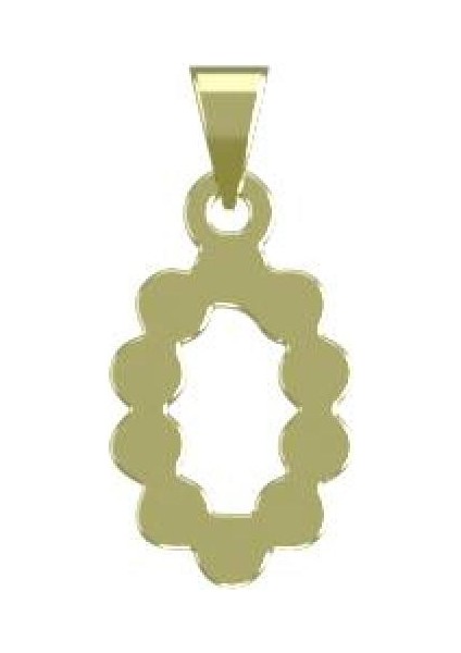 14 Ayar Altın Halka Kolye Ucu 0.3 Gr, KC12259 Kodlu modelleri