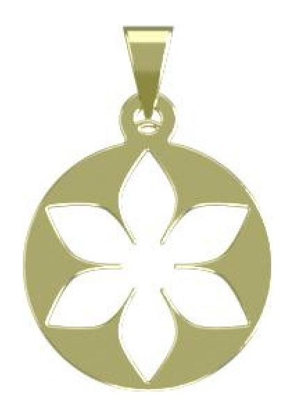 14 Ayar Altın Çiçek Kolye Ucu 0.3 Gr, KC12470 Kodlu modelleri