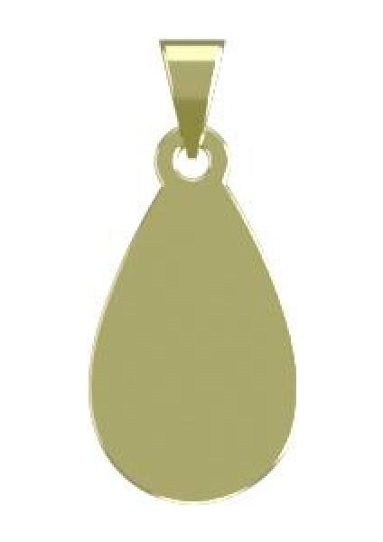 14 Ayar Altın Gözyaşı Damlası Kolye Ucu 0.3 Gr, KC12260 Kodlu modelleri