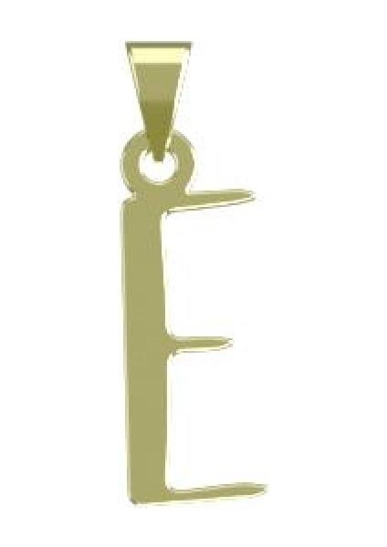 14 Ayar Altın E Harfi Kolye Ucu 0.3 Gr, KC16812 Kodlu modelleri