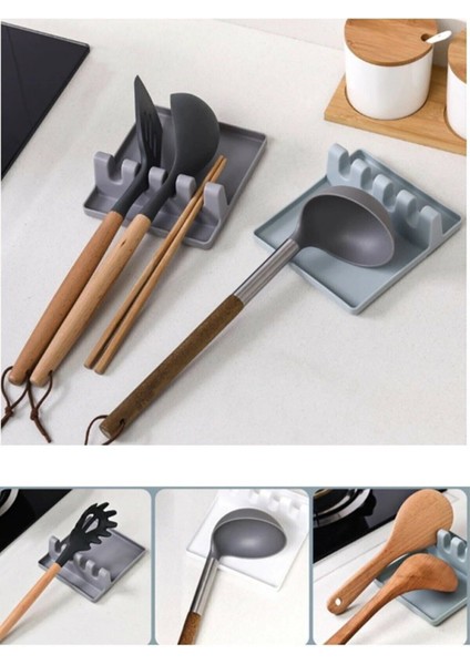 Antrasit Renkli Kaşık, Kepçe ve Tencere Kapağı Altlığı Org-85 fiyatları