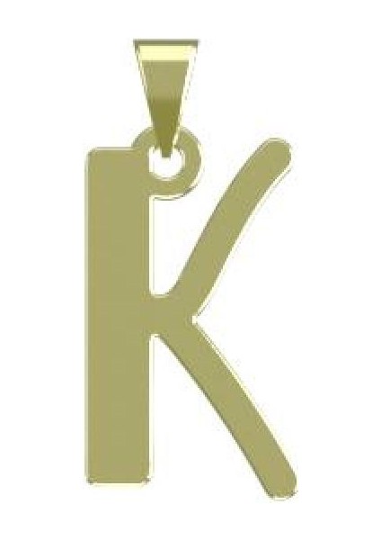 14 Ayar Altın K Herfa Kolye Ucu 0.3 Gr, KC16896 Kodlu modelleri