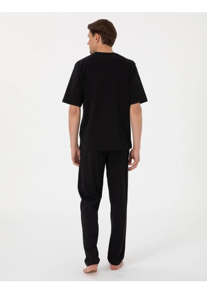 Erkek Kısa Kol 3'lü Şortlu Jakarlı Pijama Takım Kutulu Damat Çeyiz Set indirimleri