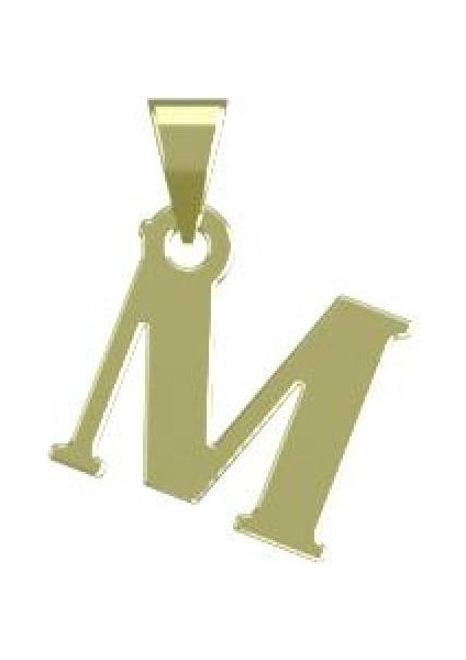 14 Ayar Altın M Harfi Kolye Ucu 0.3 Gr, KC17158 Kodlu modelleri