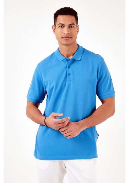Pamuklu Regular Fit Düğmeli Polo Yaka 5'li Paket T Shirt Erkek T Shirt 5902127S5 fırsatları