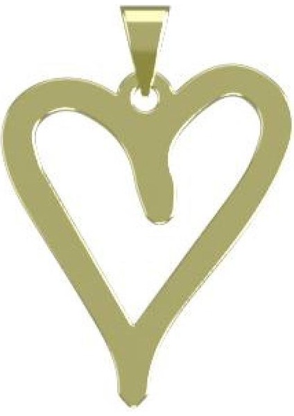 14 Ayar Altın Kalp Kolye Ucu 0.3 Gr, KC17540 Kodlu modelleri