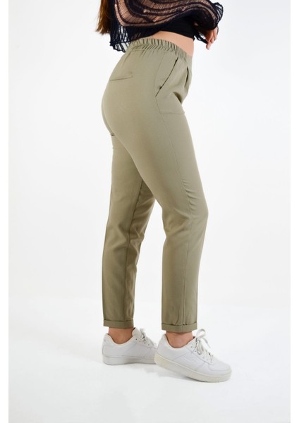 Beli Lastikli Duble Paça Pantolon fırsatları