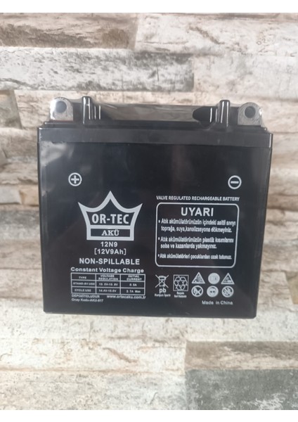 12N9 12V 9AH Motosiklet AKÜSÜ(2025)