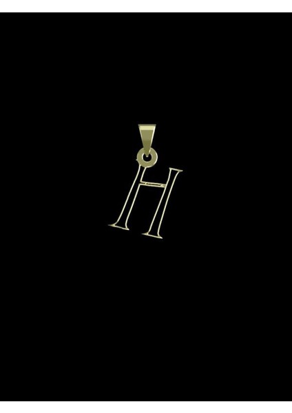 14 Ayar Altın H Harfi Kolye Ucu 0.3 Gr, KC17049 Kodlu fiyatları