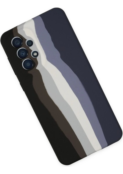 Samsung Galaxy A53 5g Kılıf Ebruli Lansman Silikon - Siyah-Lacivert - NX1493-1368 fiyatları