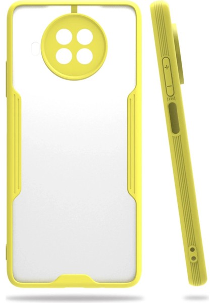 Xiaomi Mi 10T Lite Kılıf Platin Silikon - Sarı - NX8912-1198
