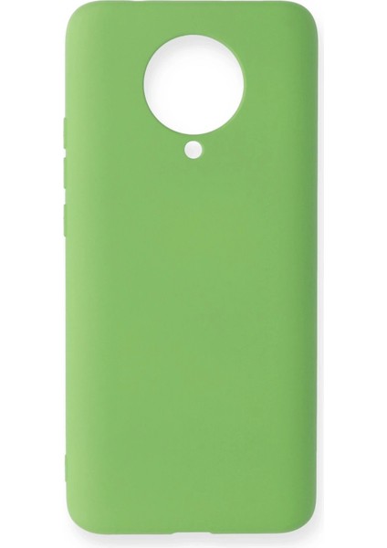 Xiaomi Redmi K30 Pro Kılıf Nano Içi Kadife Silikon - Yeşil - NX9126-7744