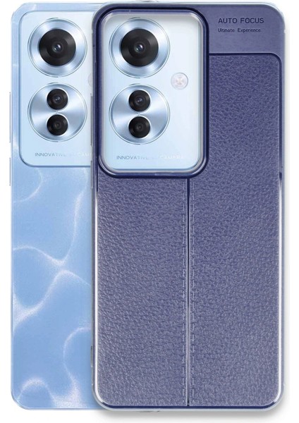 Oppo Reno 11F Kılıf Auto Focus Kapak - Lacivert - NX8273-8285 fiyatları