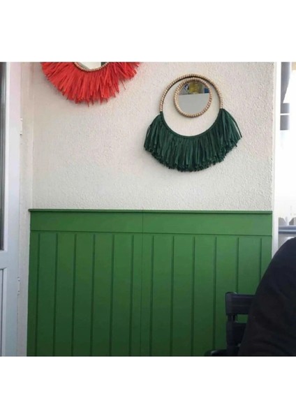 Boyanabilir Ahşap Duvar Paneli 54X105 Cm, 5'li Set, Renkli ve Şık Tasarım