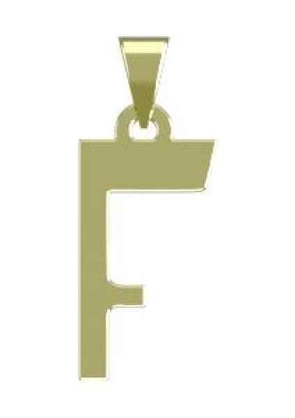14 Ayar Altın F Harfi Kolye Ucu 0.3 Gr, KC16865 Kodlu modelleri