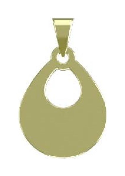 14 Ayar Altın Gözyaşı Damlası Kolye Ucu 0.3 Gr, KC11838 Kodlu modelleri
