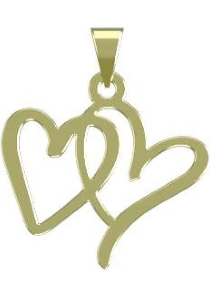 14 Ayar Altın Kalp Kolye Ucu 0.3 Gr, KC17495 Kodlu modelleri
