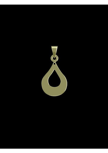14 Ayar Altın Gözyaşı Damlası Kolye Ucu 0.3 Gr, KC11941 Kodlu fiyatları