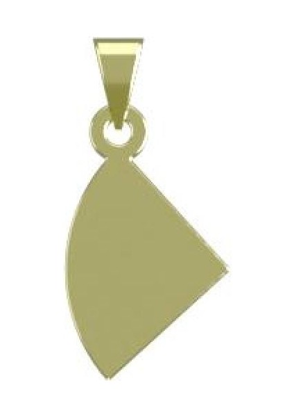 14 Ayar Altın Geometrik Kolye Ucu 0.3 Gr, KC13987 Kodlu modelleri