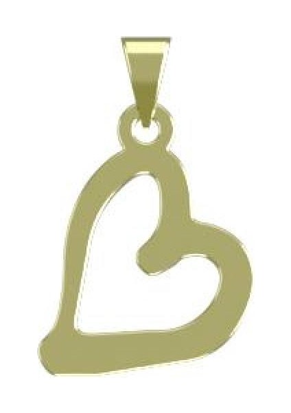 14 Ayar Altın Kalp Kolye Ucu 0.3 Gr, KC17487 Kodlu modelleri